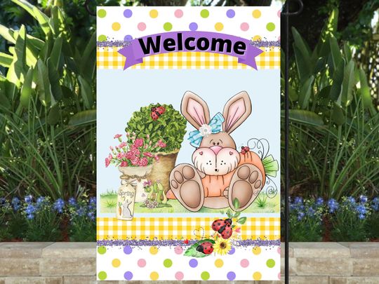 Discover Flag, Digital Design Garden Flag
