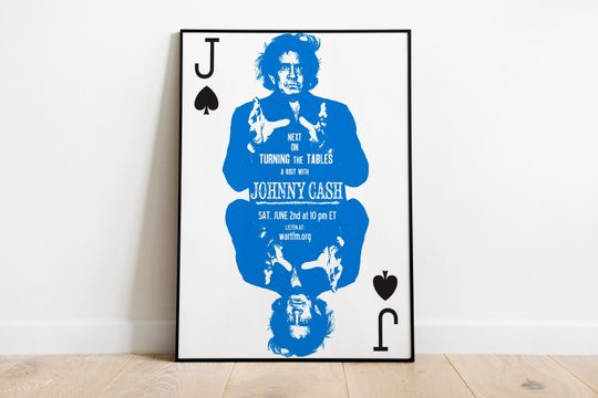 Discover Johnny Cash vintage poster, Johnny Cash concert print
