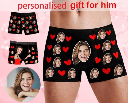 Discover Custom Boxers Briefs Face, Personalized Groom Boxers, Personalized Wedding Boxers