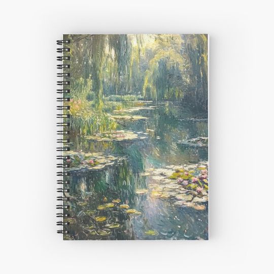 Discover The Swamp Spiral Notebook