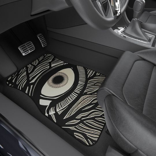 Discover Unique Third Eye Gothic Evil Eye Art Funky Designer Vehicle Suv Car Mats