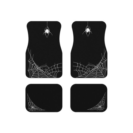 Discover spider webs car mats