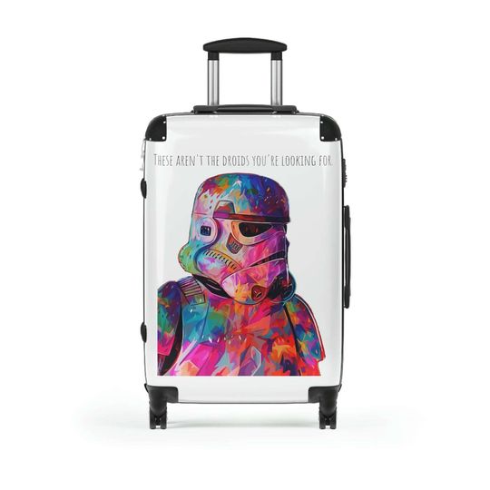 Discover These Aren't The Droids Looking For Stormtrooper Luggage Cover