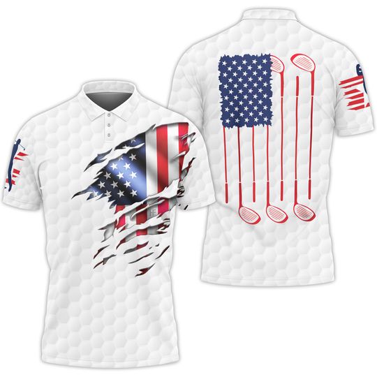 Discover US Golf Polo Shirt