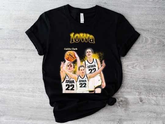 Discover 22 Caitlin Clark Shirt, Iowa College Basketball Shirt