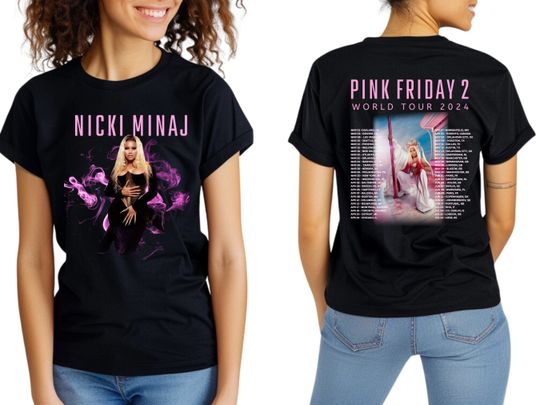 Discover Pink Friday 2: Nicki Minaj Concert T-Shirt