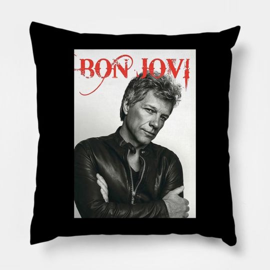 Discover Bon Jovi Pillow, Bon Jovi Fan Gift