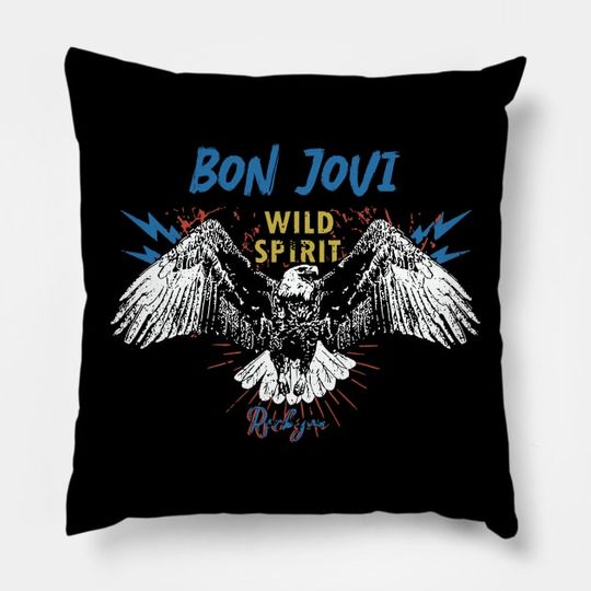 Discover Bon Jovi Pillow, Bon Jovi Fan Gift