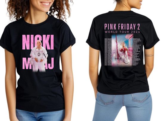 Discover Pink Friday 2: Nicki Minaj Concert T-Shirt