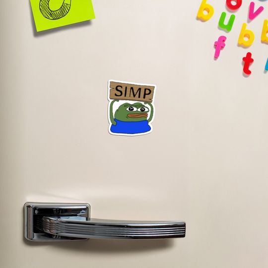 Discover Pepe the frog anti-simp Magnet