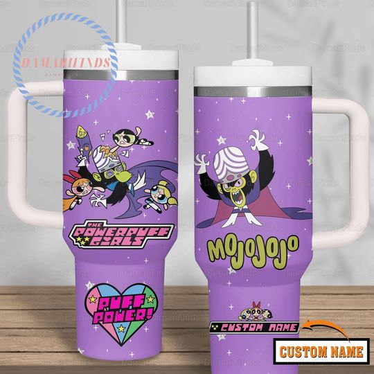 Discover Personalized Powerpuff Girls Tumbler, Mojo Jojo Insulated Tumbler