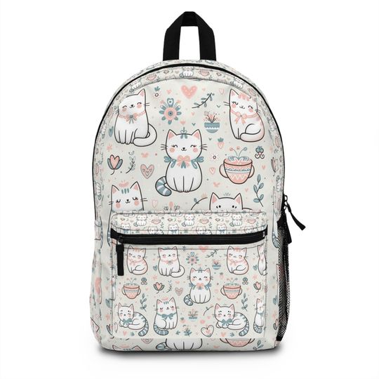 Discover Purr-fect Companion: Adorable Cat-Themed Backpack