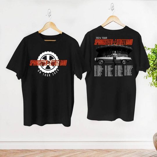 Discover Graphic Bruce Springsteen E Street 2024 Tour Shirt