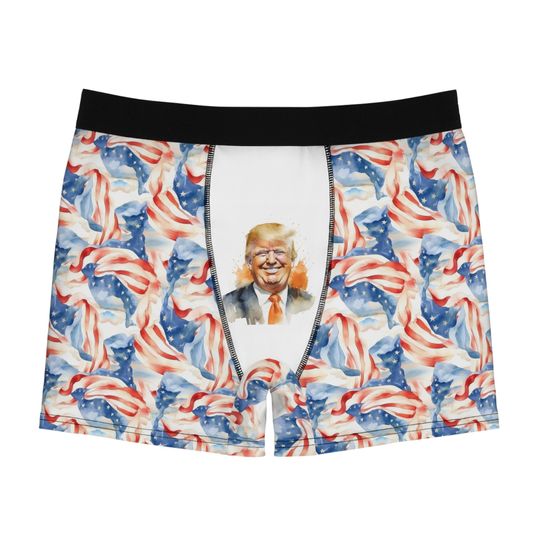 Discover Donald Trump Men's Boxer Briefs, Donald Trump Underwear, Meme Underwear