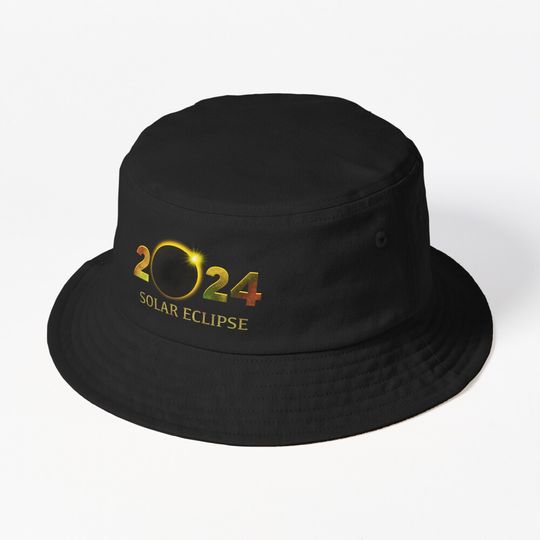 Discover 2024 Solar Eclipse Bucket Hat