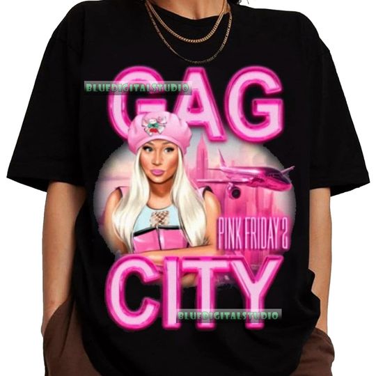 Discover 2024 Nicki Minaj Tour T-Shirt, Nicki Minaj Pink Friday 2 Concert Shirt,