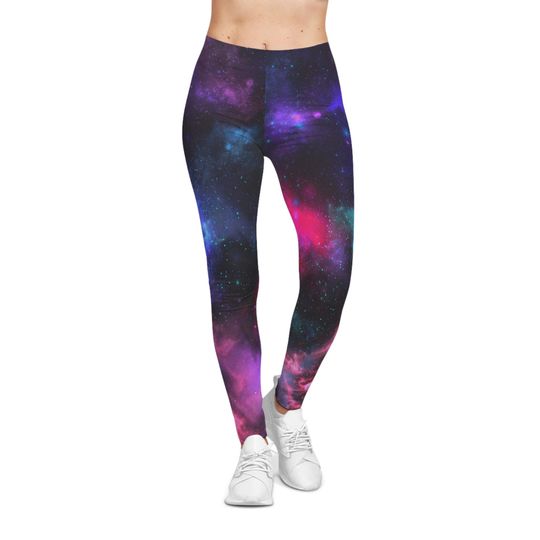 Discover Cosmic Universe Starry Night Leggings