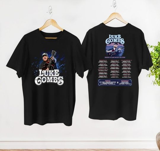 Discover Lukee Comb 2024 Tour Growing Up and Getting Old T-Shirt