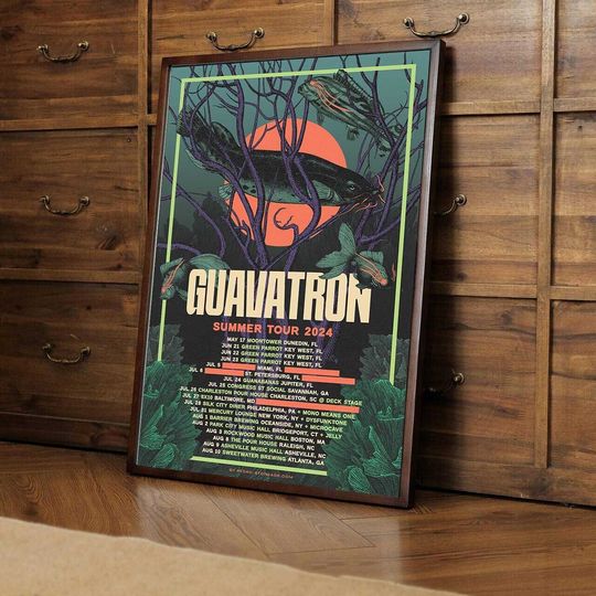 Discover Guavatron Summer Tour 2024 Poster