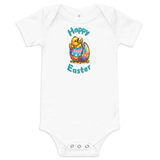 Discover Little Chicken Easter Egg T-shirt for Babies Easter Onesie
