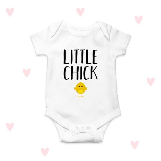 Discover Little Chick Baby Bodysuit Personalised Newborn gifts