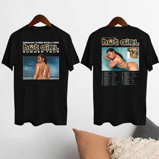 Discover Megan Thee Stallion Hot Girl Summer Tour 2024 Shirt
