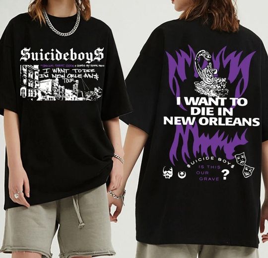 Discover Suicideboys Shirt, I Want To Die In New Orleans, Ruby Da Cherry Pullover