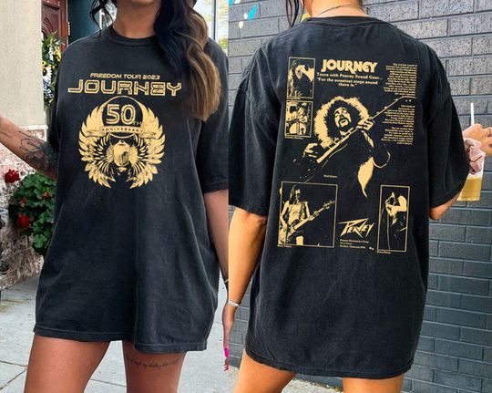 Discover Jour-ney 2 side Shirt, Jour-ney 2024 Shirt, With Toto 2024 Concert Shirt
