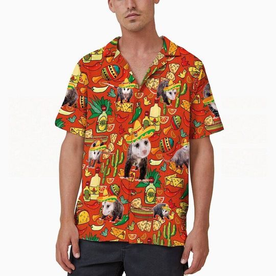 Discover Opossum Cinco De Mayo Hawaiian Shirt