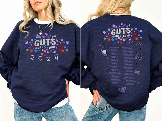 Discover Olivia Guts Tour Shirt,  Olivia Rodrigo Tour Sweatshirt
