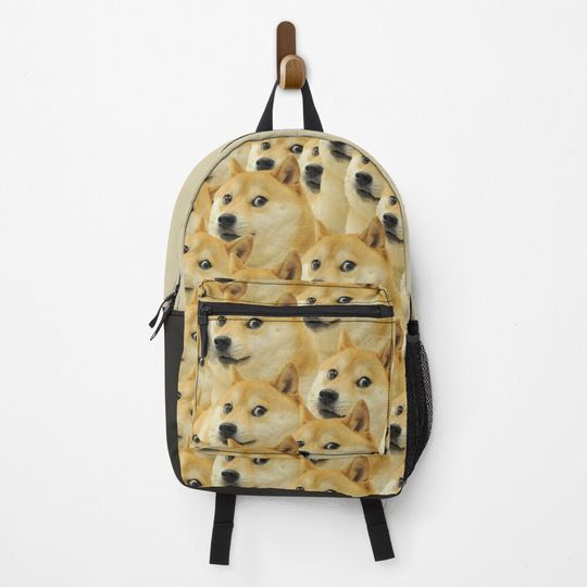 Discover Doge WOW Pattern Shiba Inu Doggo dog  Backpack