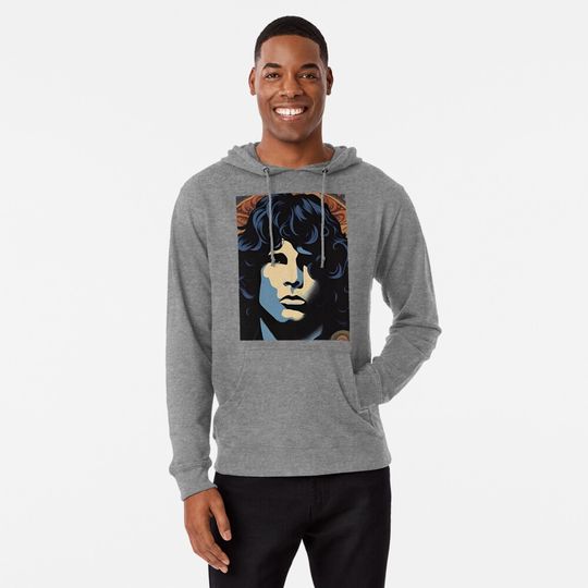 Discover Jim Morrison Art | TheAmericanPoet Hoodie