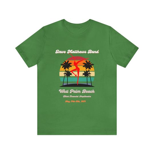 Discover Dave Matthews Band West Palm Beach 2024 TShirt