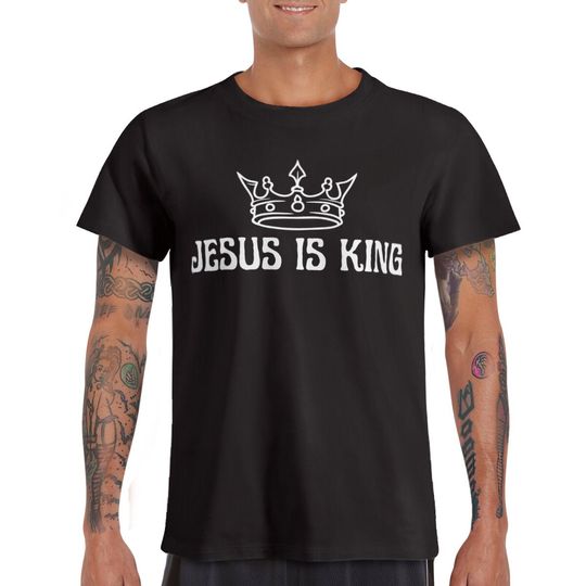 Discover Jesus is King Shirt, Christian Apparel, Faith Clothing