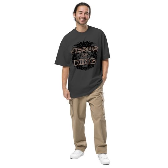 Discover Jesus is King Oversized T-shirt