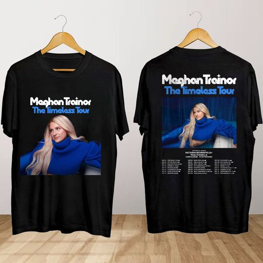 Discover Meghan Trainor The TIMELESS Tour T Shirt