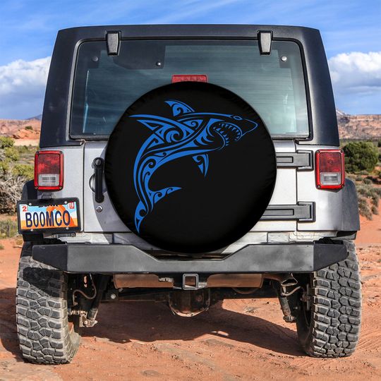 Discover Tribal Shark Spare Tire Covers