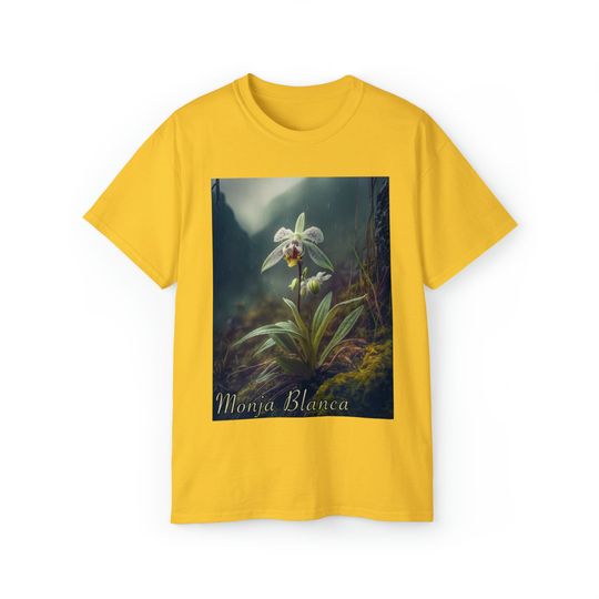 Discover White Nun Orchid Monja Blanca T-Shirt