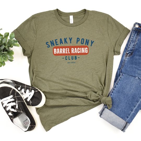 Discover Barrel Racing T-Shirt | Perfect Gift for Horse Lover