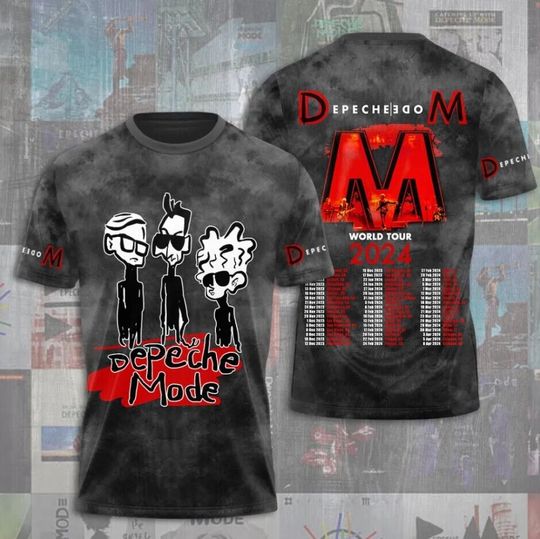 Discover Depeche Mode Rock Band T-Shirt, Depeche Mode Shirt