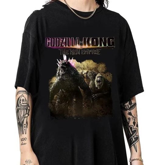 Discover god zilla Kong The New Empire Tshirt