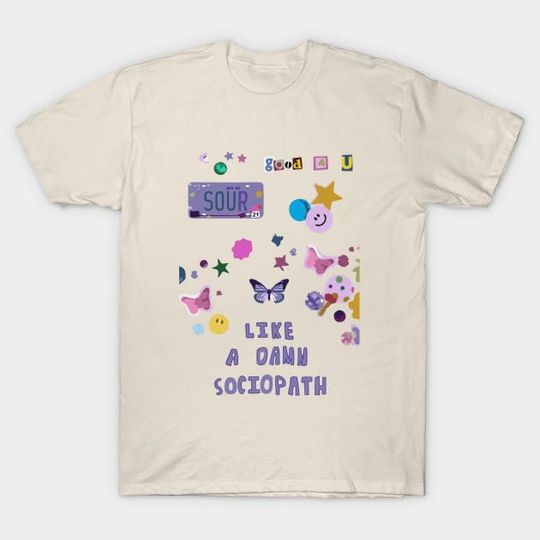 Discover sociopath - Olivia Rodrigo - T-Shirt