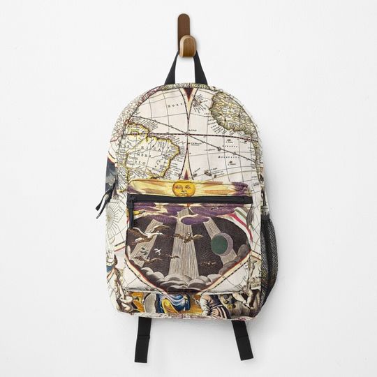 Discover Historical World Map vintage Backpack