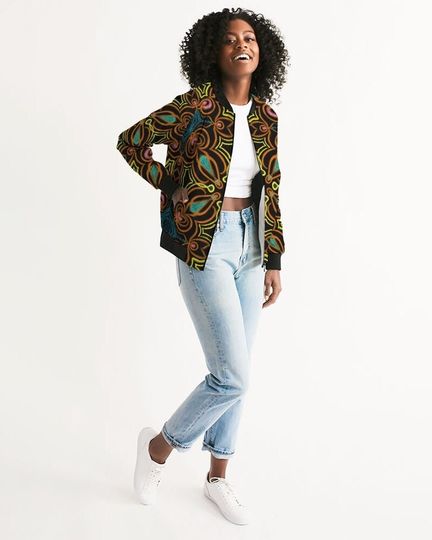 Discover Mandala Design Light Jacket for Ladies