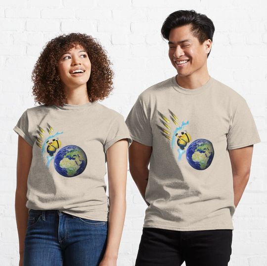 Discover despicable me Minions try to save a earth from destroy from falling star Classic T-Shirt