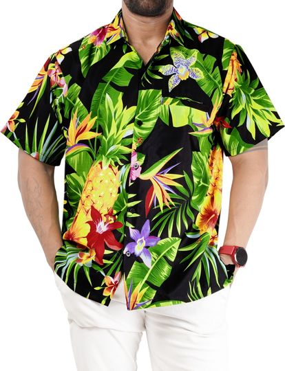 Discover HAPPY BAY Hawaiian Shirt, Fruit Aloha Shirt