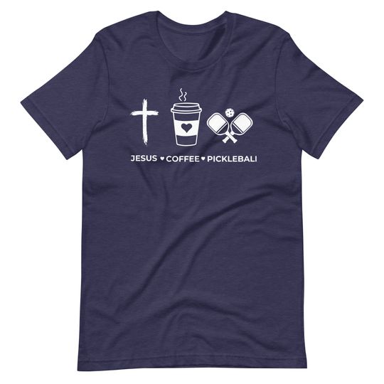 Discover Jesus Coffee Pickleball  T-Shirt