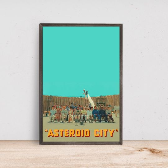 Discover Asteroid City Movie Poster- Room Decor Wall Art