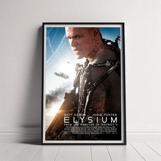 Discover Elysium Movie Poster, Classic Movie Wall Art