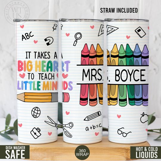 Discover Custom Teacher Tumbler